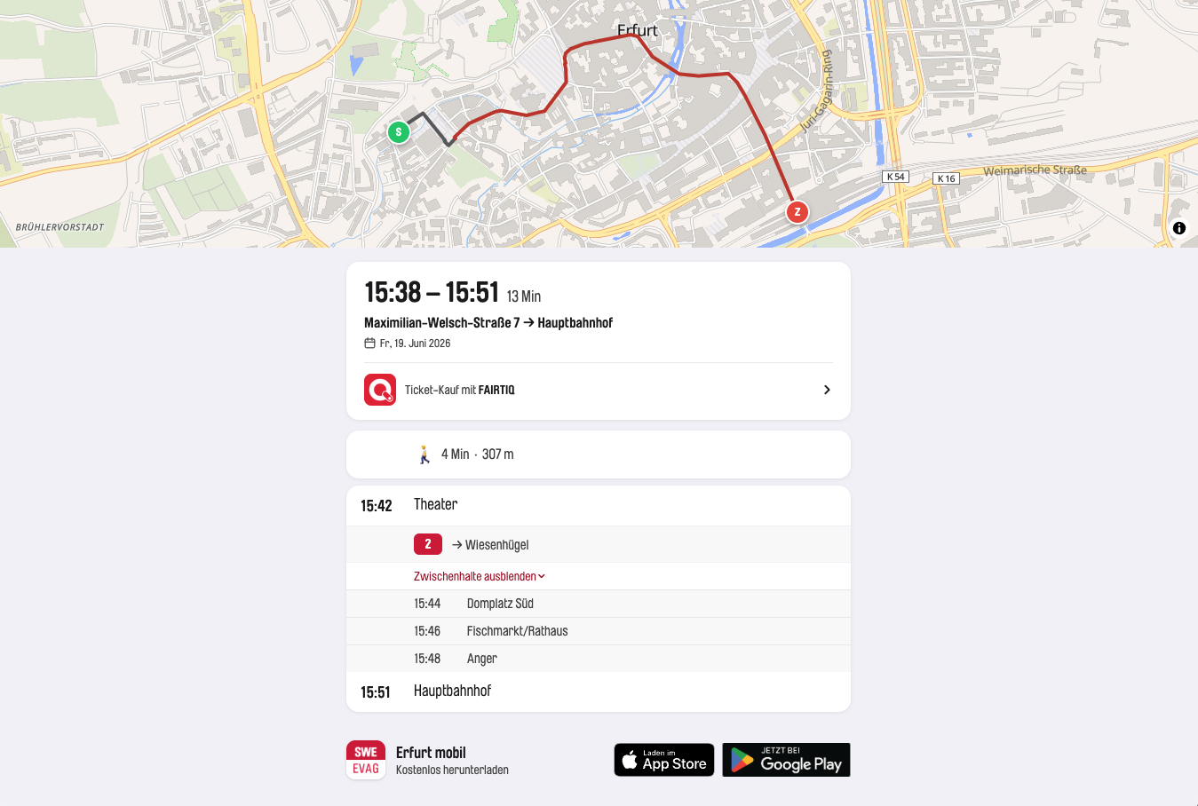 Geteilte Verbindung im Browser
